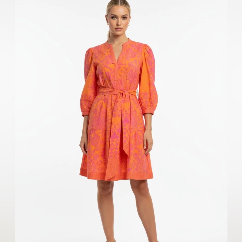 LOLA AUSTRALIA MONROE MIDI DRESS XS